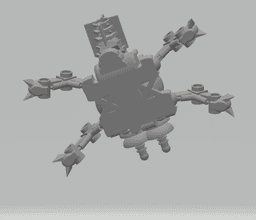 FHW: TiK tAAk Walking Sonic cannon small v1.1 prototype 3d model