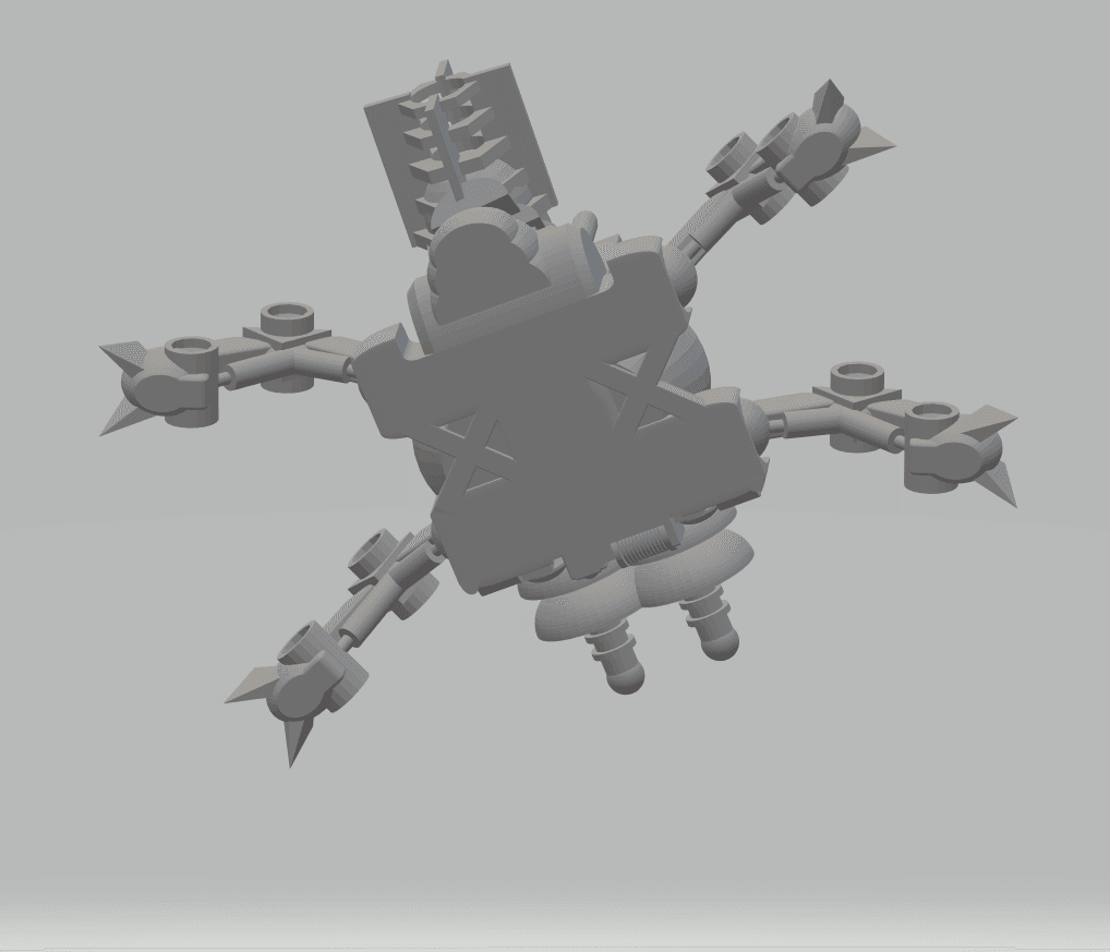 FHW: TiK tAAk Walking Sonic cannon small v1.1 prototype 3d model