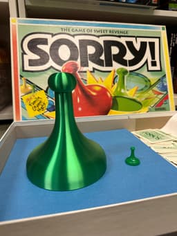 Giant Sorry Game Piece 3d model