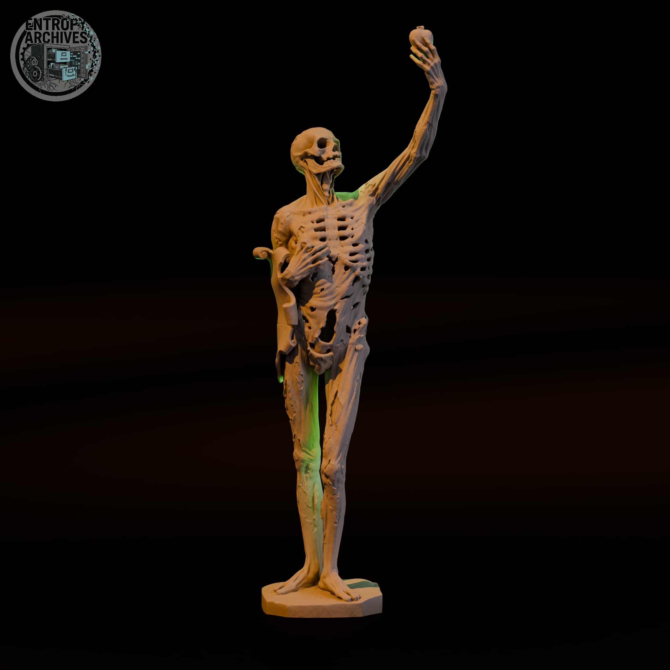 Classical Transi Monument Scan | 100mm Painter's Scale 3d model
