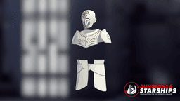 Jedi Temple Guard Armour - Star Wars 3d model