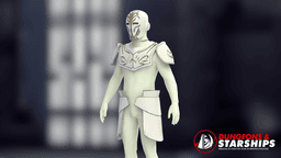Jedi Temple Guard Armour - Star Wars 3d model