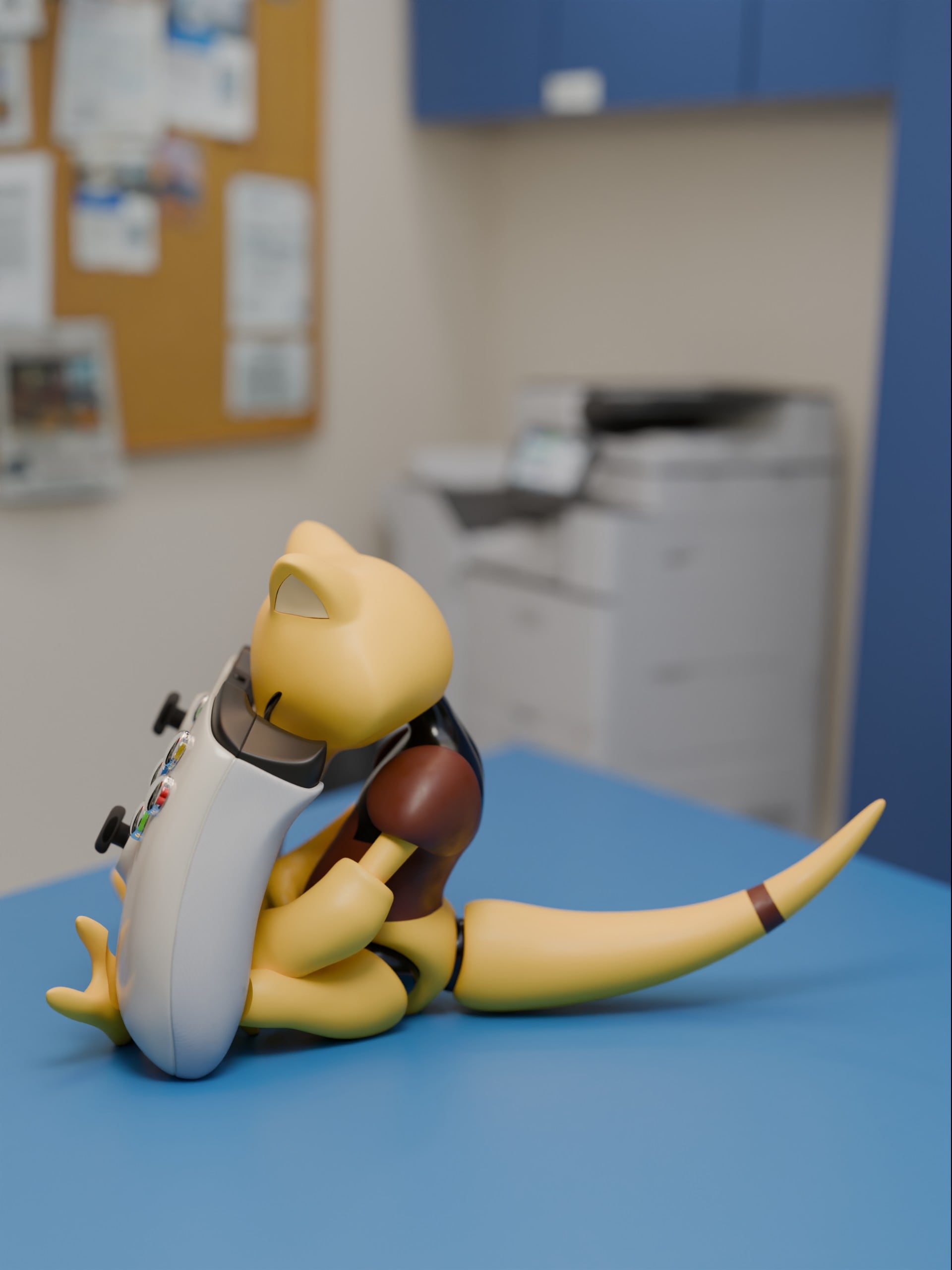 Abra Controller Holder 3d model