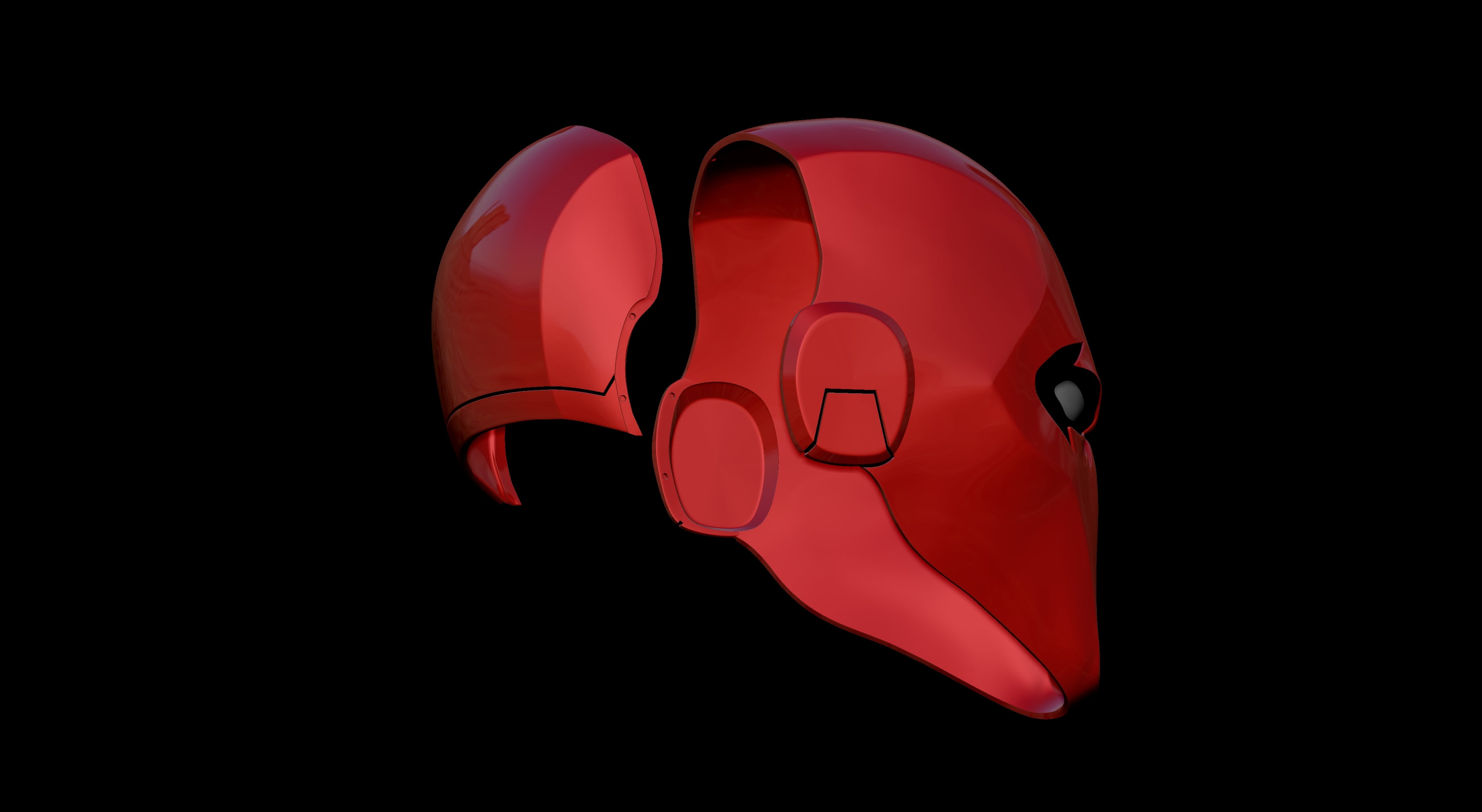 Redhood Three Jokers Helmet 3d model