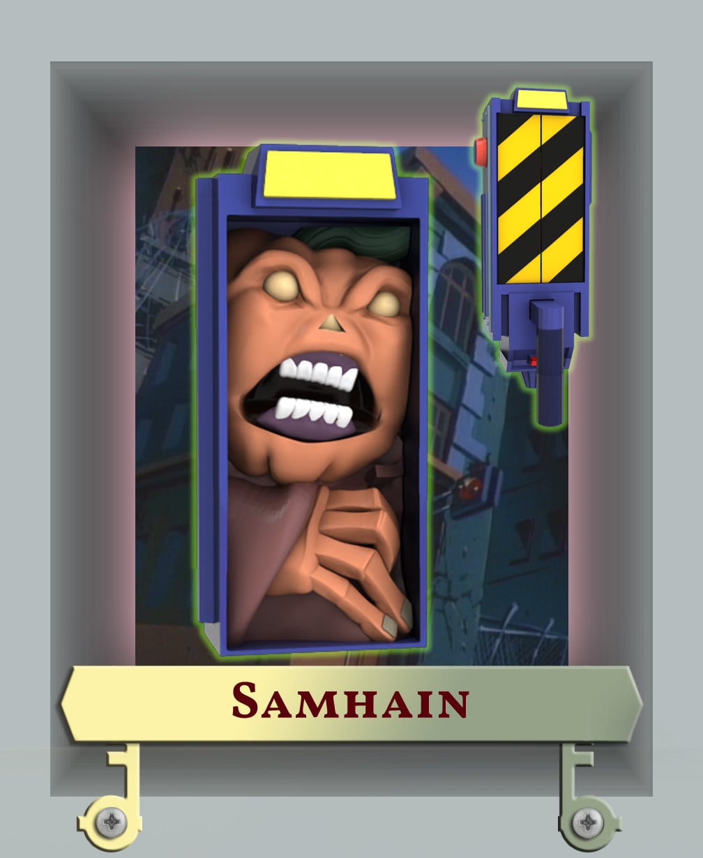 Wall mounted Ghost Trap Samhain 3d model