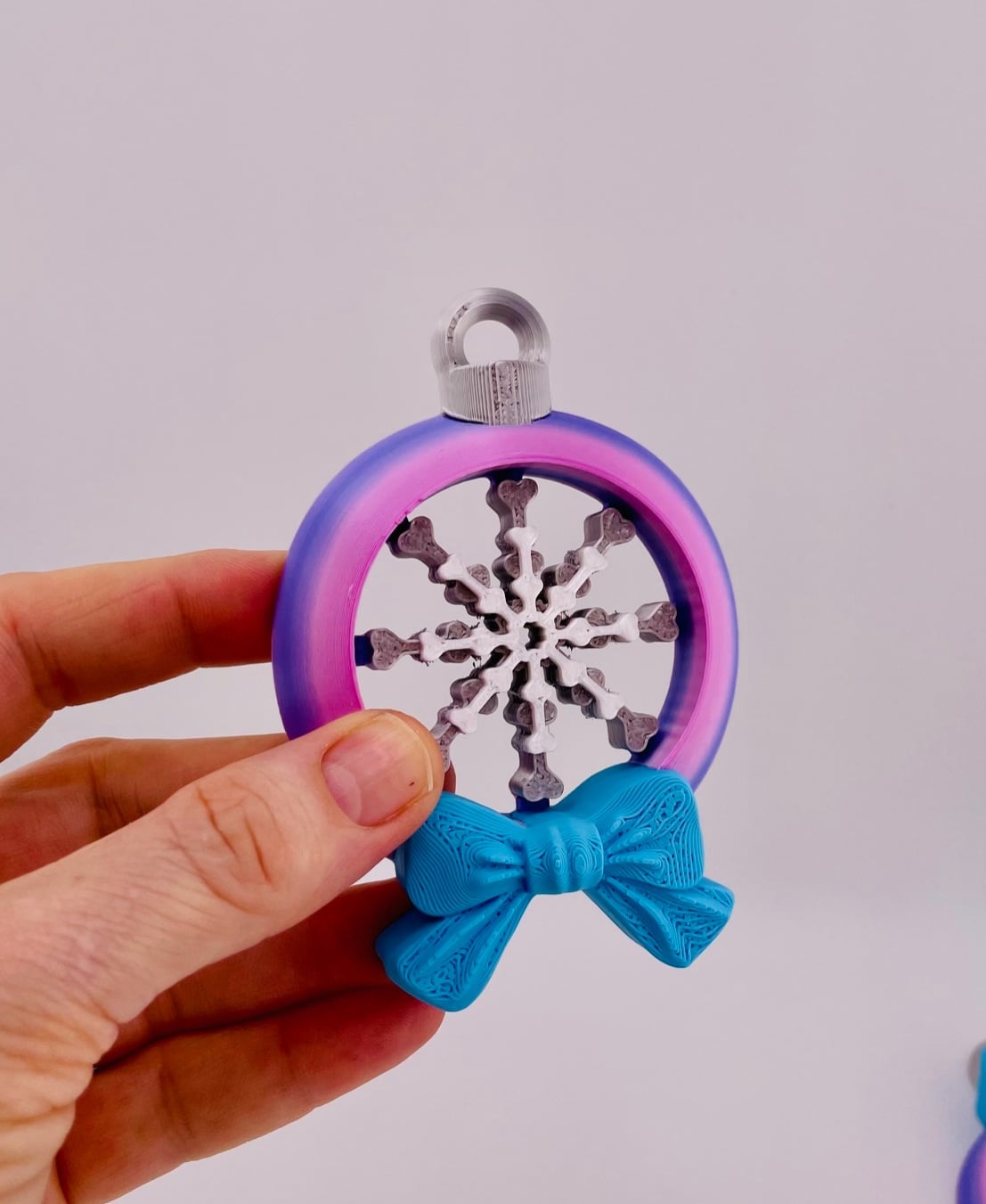 Snowflake Ornament Set 3d model
