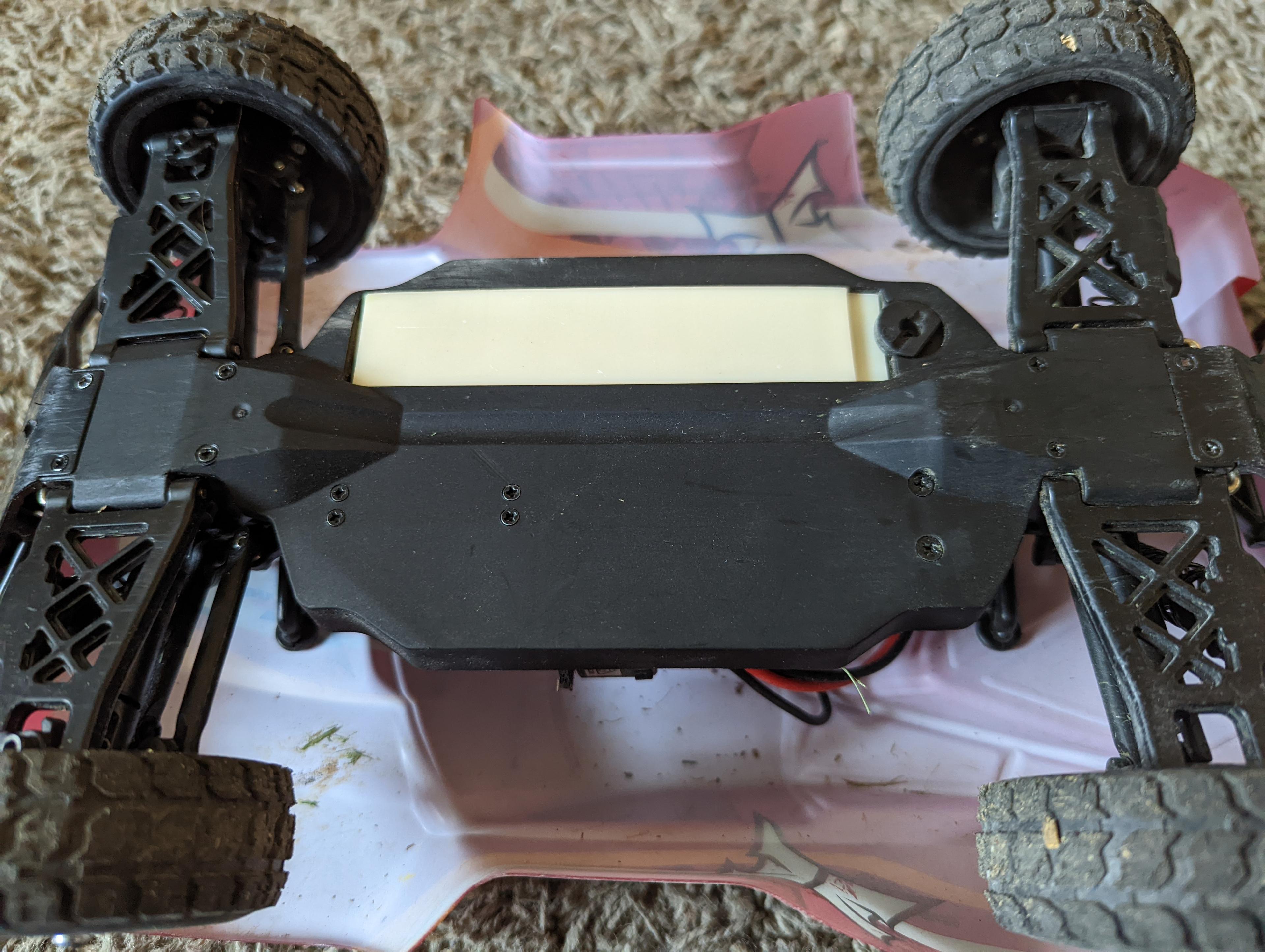 ECX torment 1:18 battery cover plate 3d model