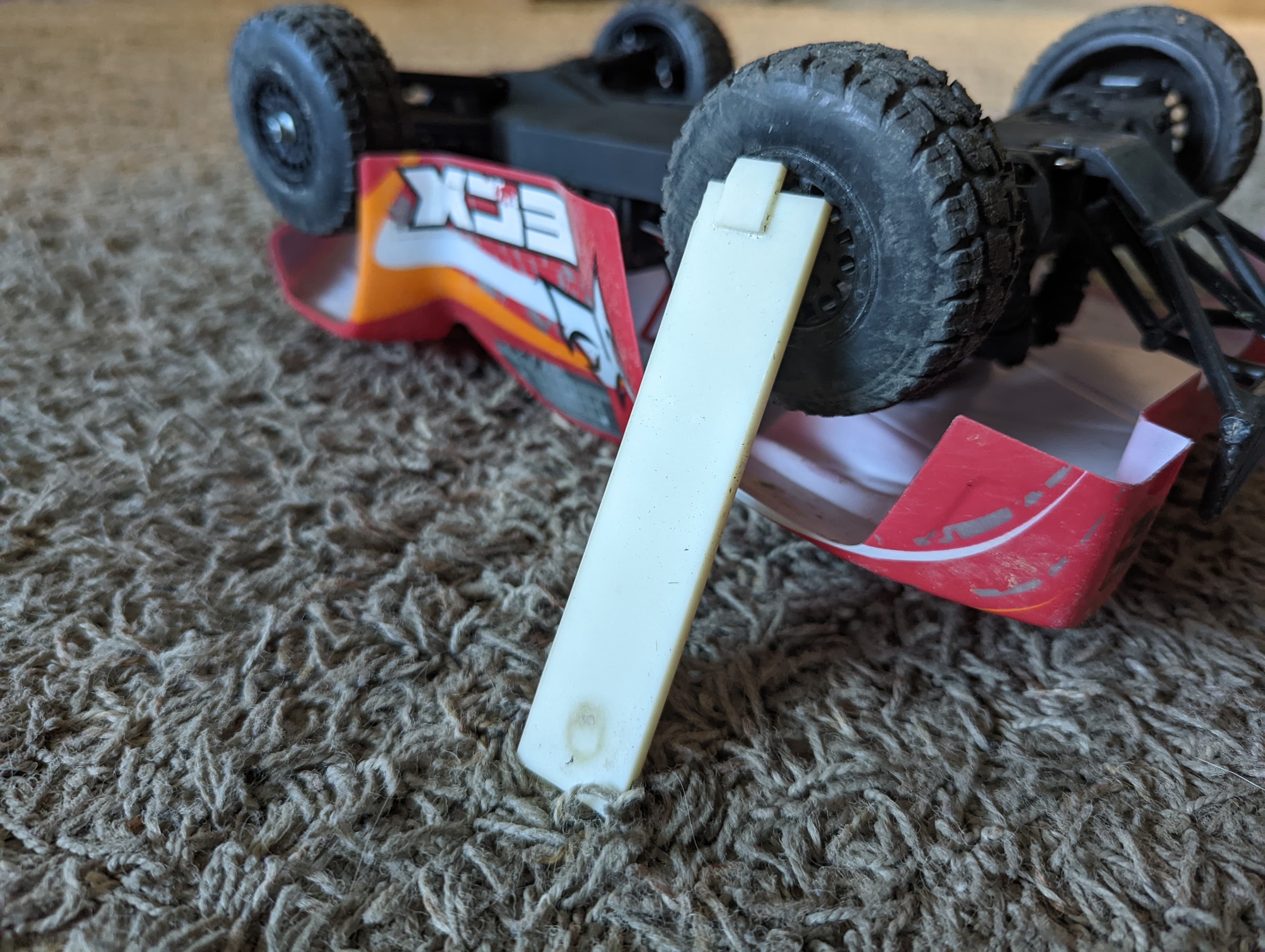ECX torment 1:18 battery cover plate 3d model