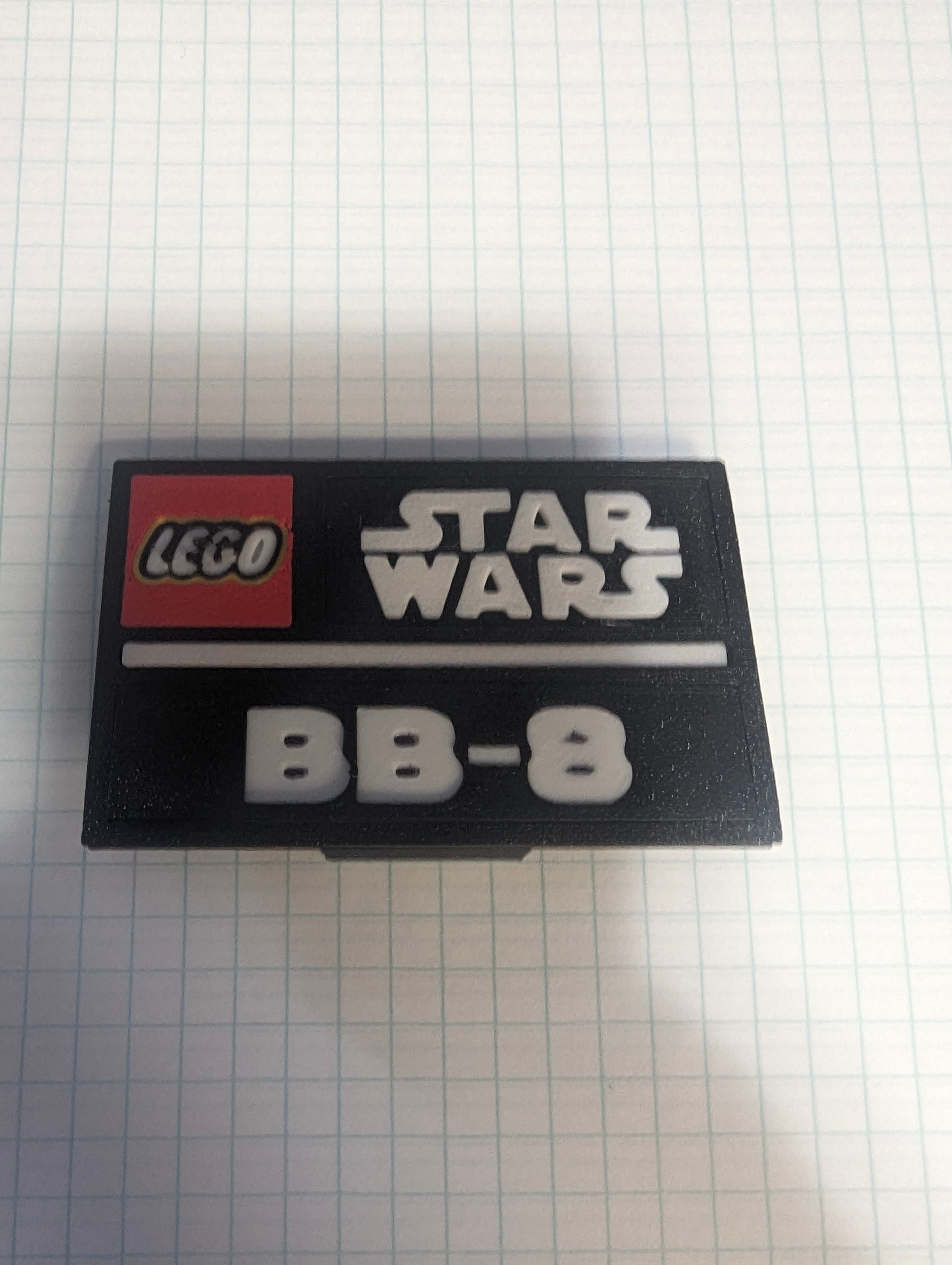 BB-8 Complete Nameplate Assembly 3d model