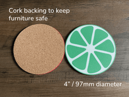 CITRUS COASTER.3mf 3d model