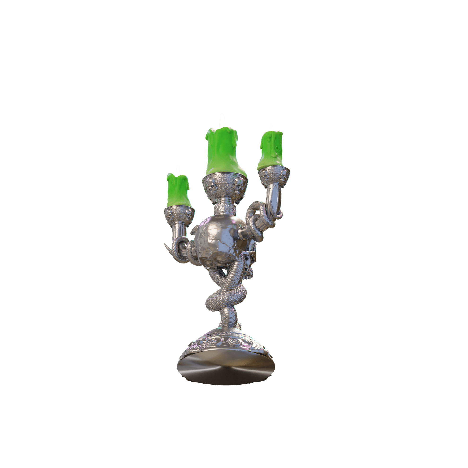 Harry Potter Candle 3d model