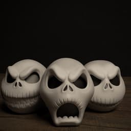 Jack Skellington Halloween Decor – 6 Spooky Variants 3d model