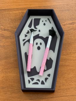 Coffin Ghosts Tray 3d model