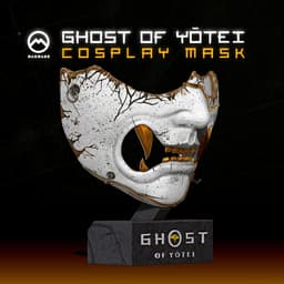 Ghost of Yotei Halloween Cosplay Mask 3d model