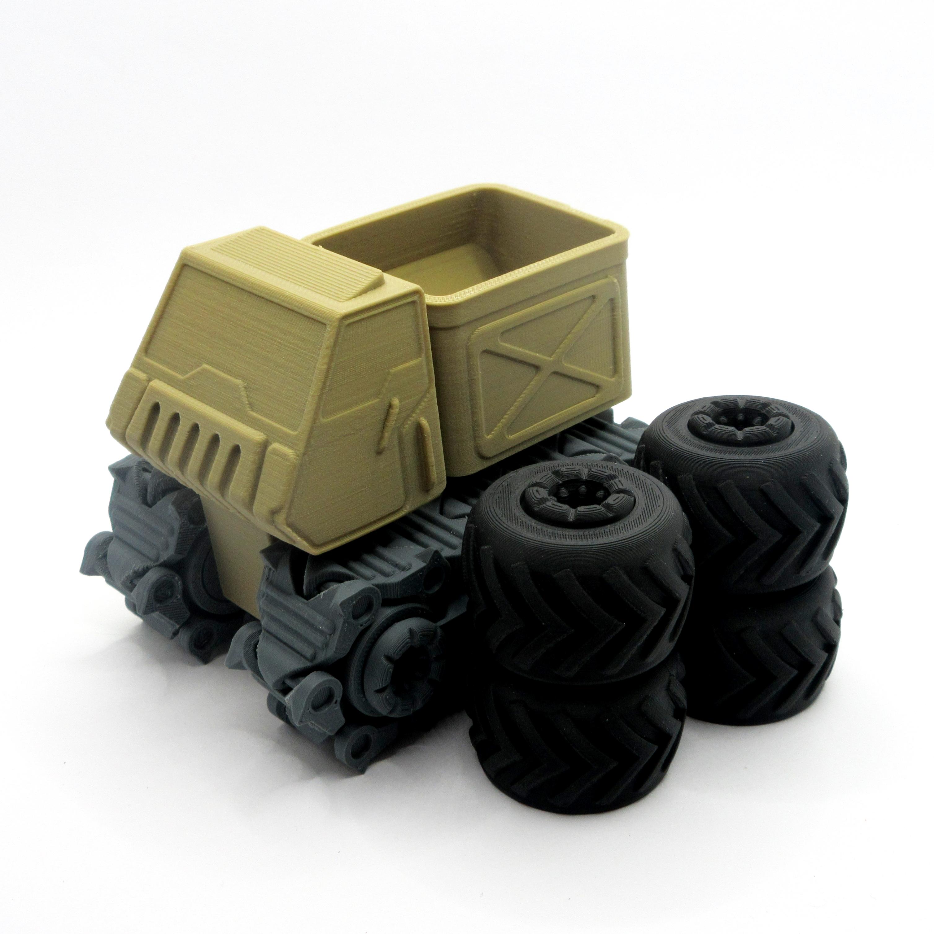 Armored Transit Titan VAN - Goliath squad 3d model