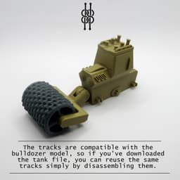 Armored Transit Titan VAN - Goliath squad 3d model