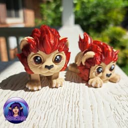 Lion Puffling - Exclusive Model 3d model