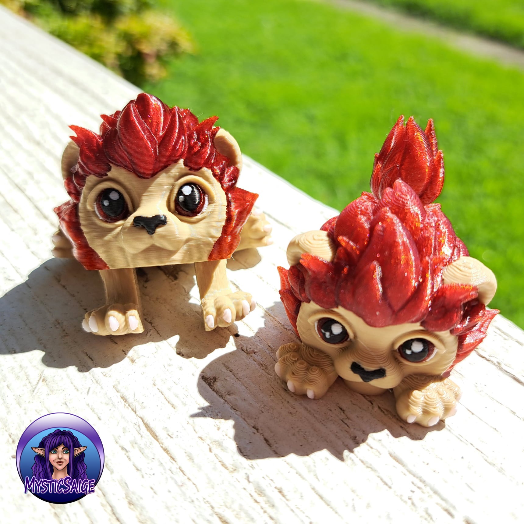 Lion Puffling - Exclusive Model 3d model