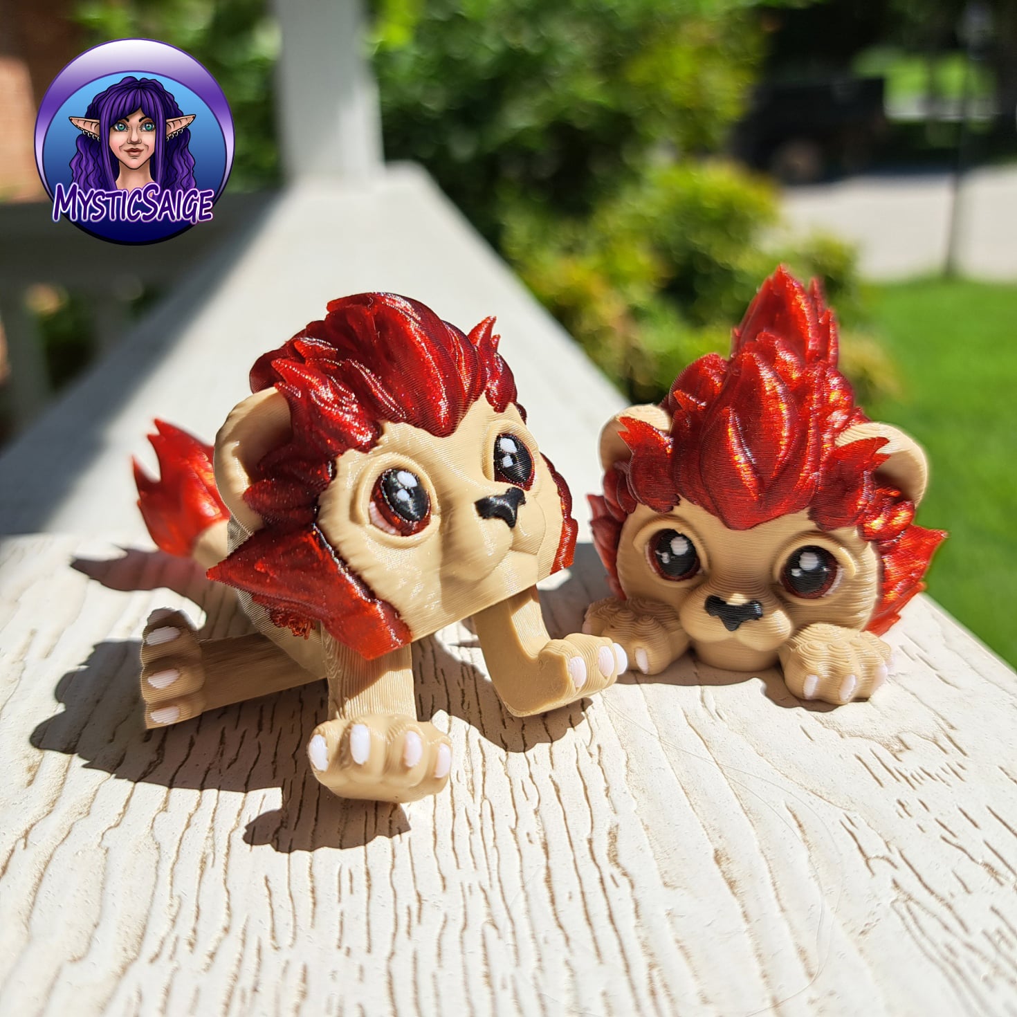 Lion Puffling - Exclusive Model 3d model