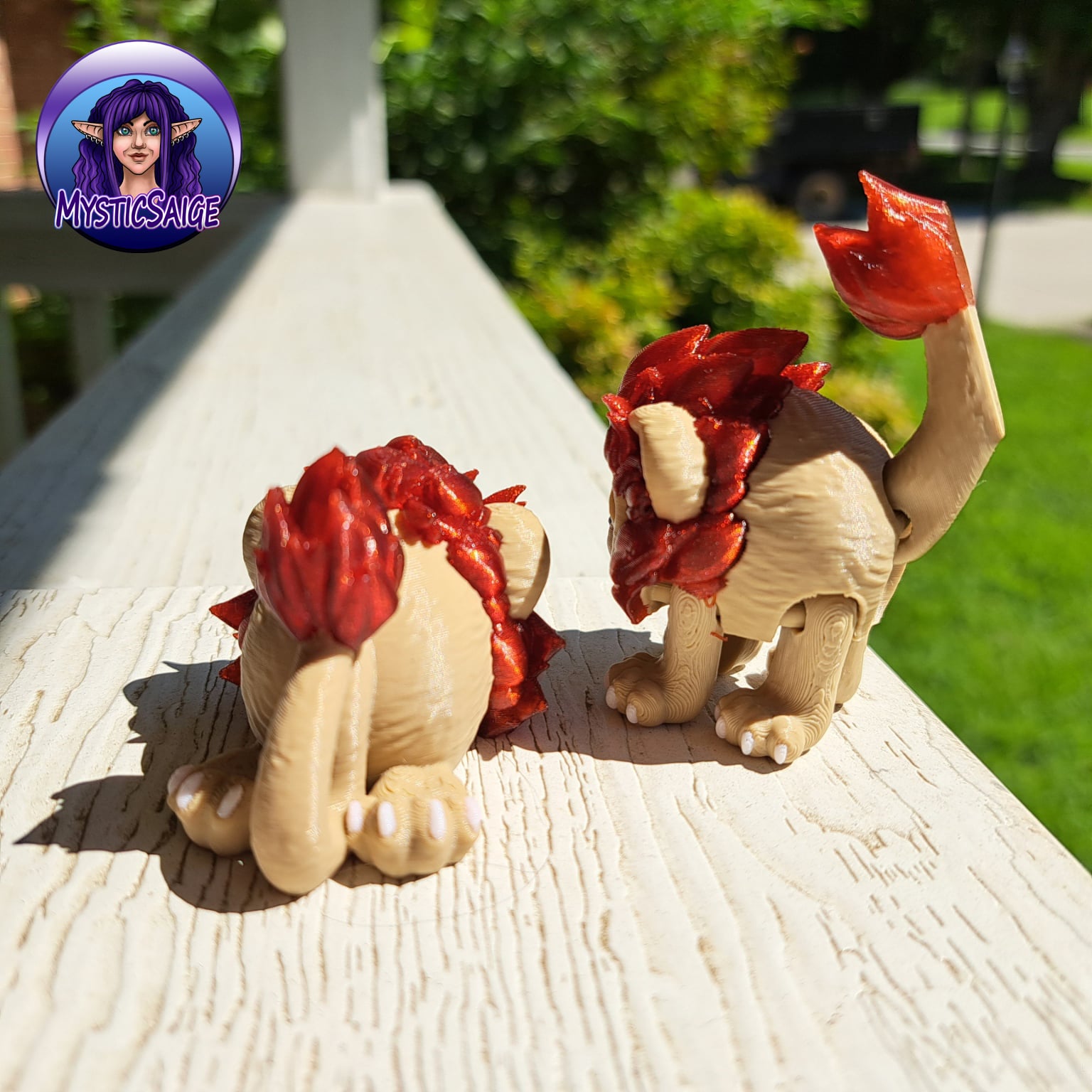 Lion Puffling - Exclusive Model 3d model