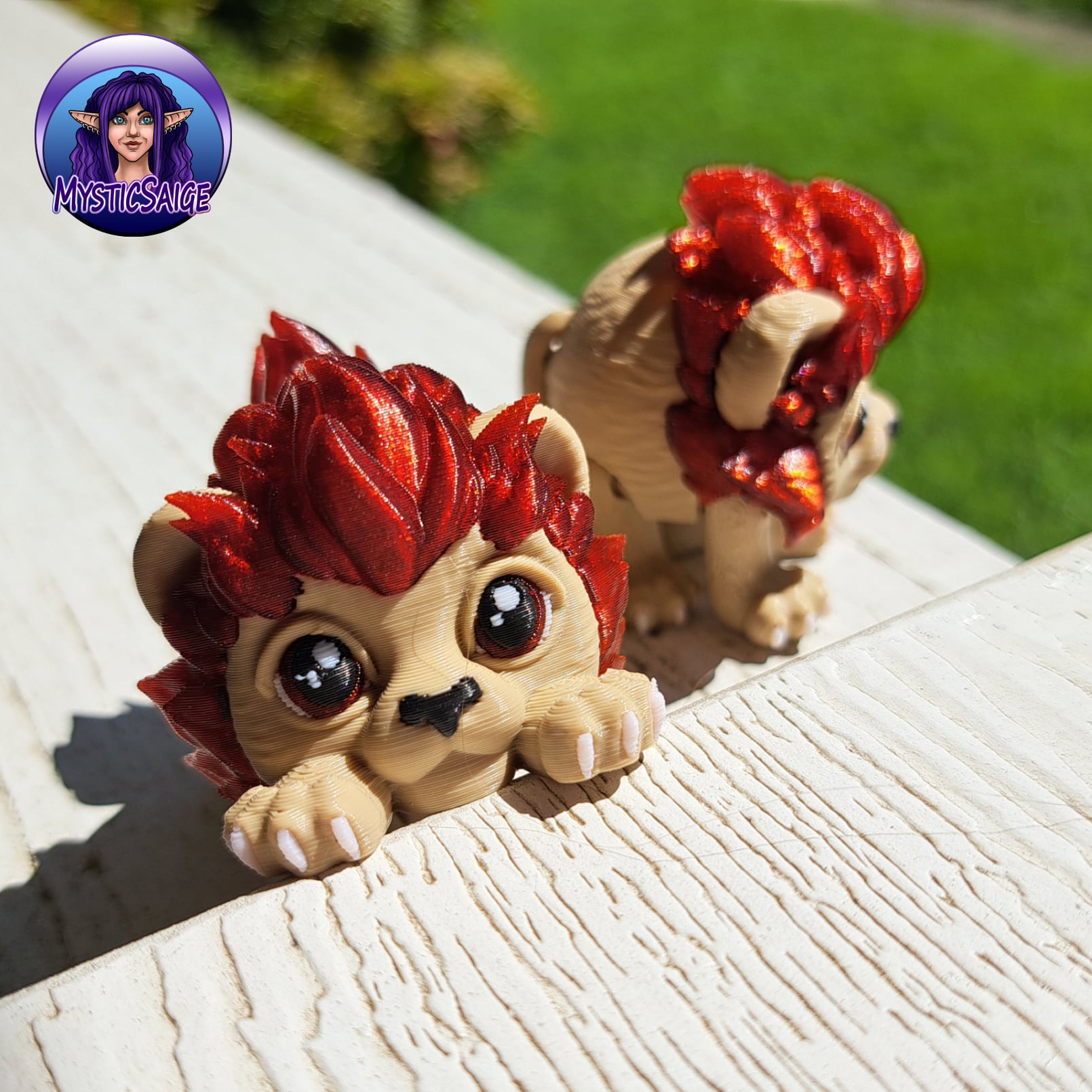 Lion Puffling - Exclusive Model 3d model