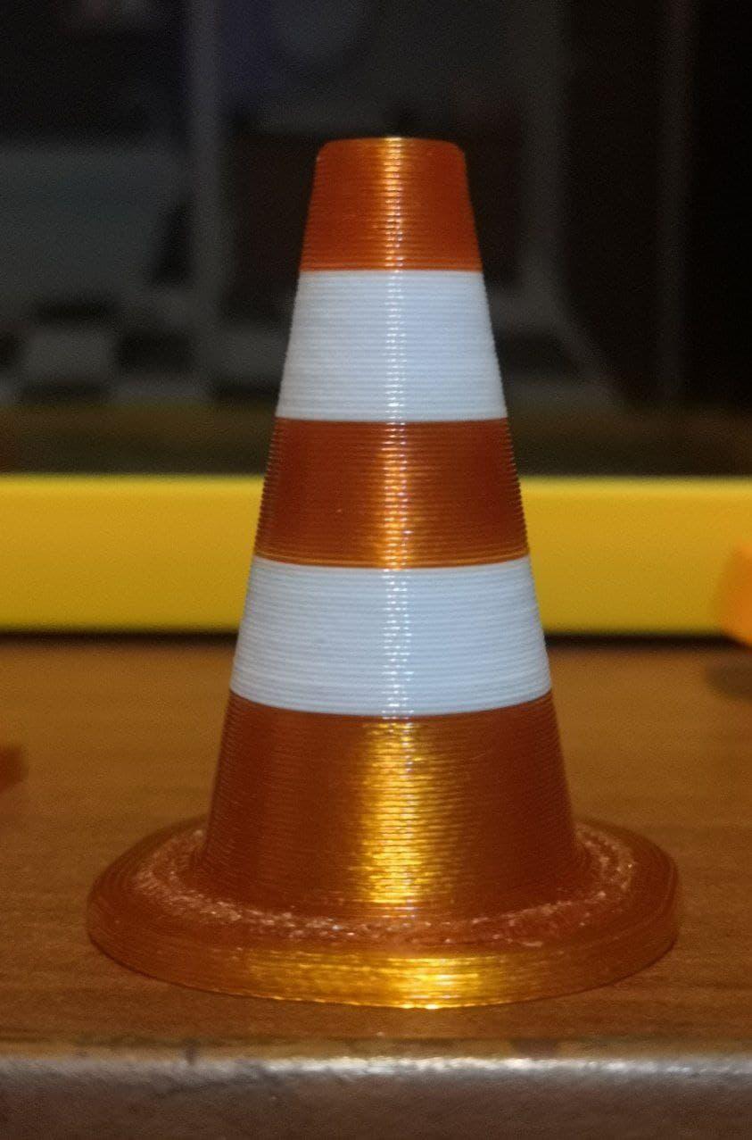 Traffic cone stackable 3d model