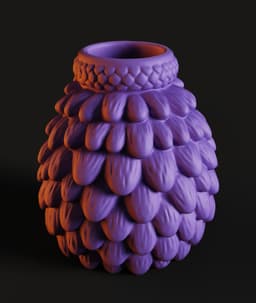 Hedgehog Planter STL | Cute Decor 3D Print | Functional 3d model