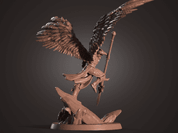 Winged Warrior 3d model