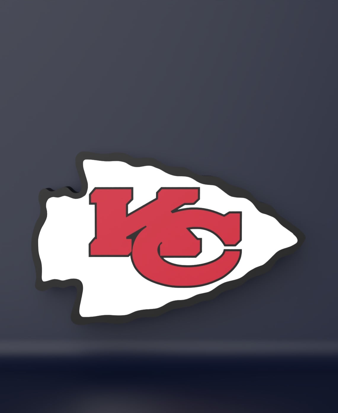 Kansas City Chiefs - LED Strip compatible 3d model