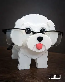 MALTESE GLASSES HOLDER 3d model