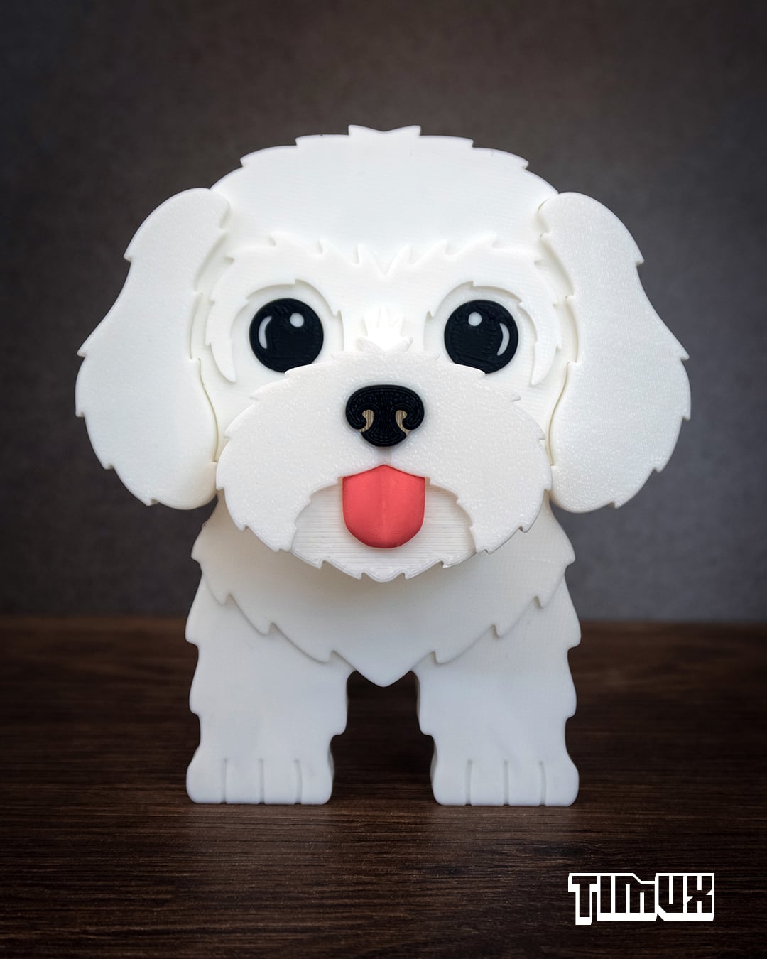 MALTESE GLASSES HOLDER 3d model