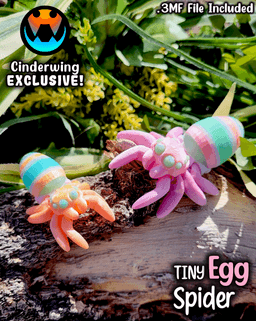 Tiny Egg Spider 3d model