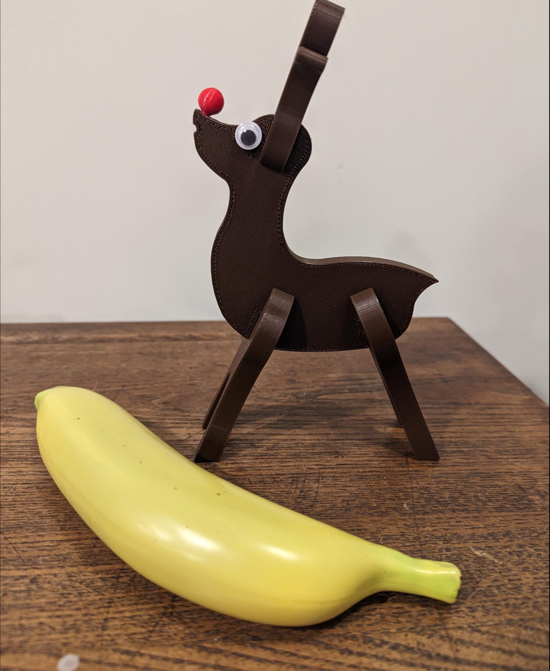 Reindeer Wood Cut Kit - @PrintedSolid Tree Brown
@GizmoDorks White
@prusament Lipstick Red

and googly eyes - 3d model