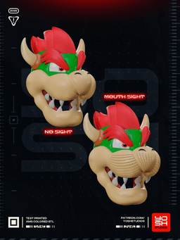 Mr. Steal Your Princess Mask 3D Printer STL 3d model