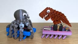 VibroBugs Brush Bots 3d model