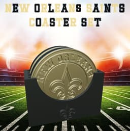 New Orleans Saints Coaster Set (NFL) 3d model