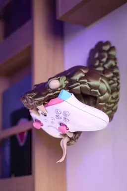 Snake Wall mounted Controller Stand - Creature Series 3d model