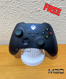 The War Pedestal – Classical Column Gamepad Stand / no supports 3d model