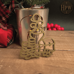 Christmas Ornaments - Linework - 2024 3d model