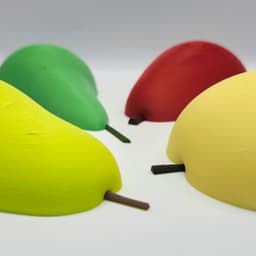 Jumbo Bartlett Pear Decorative Pop-Out 3D Wall Art :: The 'Low-Hanging Fruit' Collection 3d model
