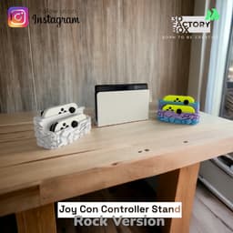Stone Stand for Nintendo Switch JoyCons 3d model