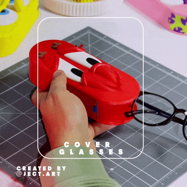 Case para Gafas y Joyas del Señor Cangrejo 3d model