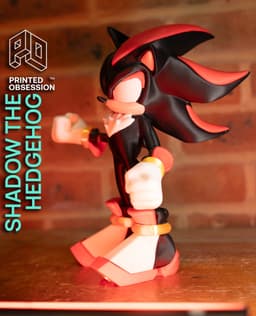 Shadow the hedgehog - Sonic - Fan Art - Full Color - NO AMS 3d model