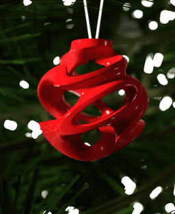 Christmas Ornament Twinkle Twists 001 3d model