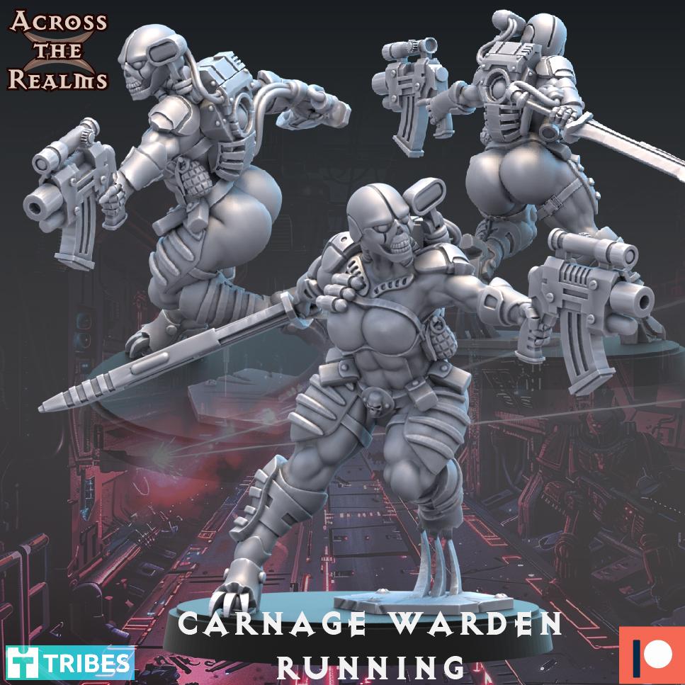 Carnage Warden - Running 3d model