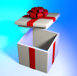Gift Box Container – Wiggle Budz – Holiday Collection 3d model