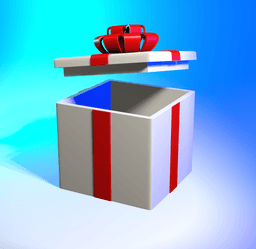 Gift Box Container – Wiggle Budz – Holiday Collection 3d model