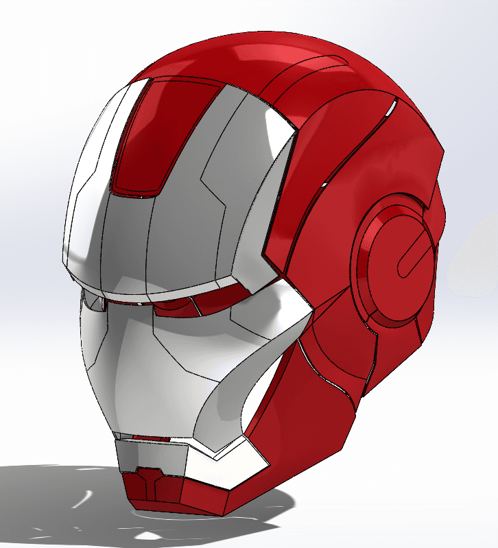 Iron man helmet  3d model