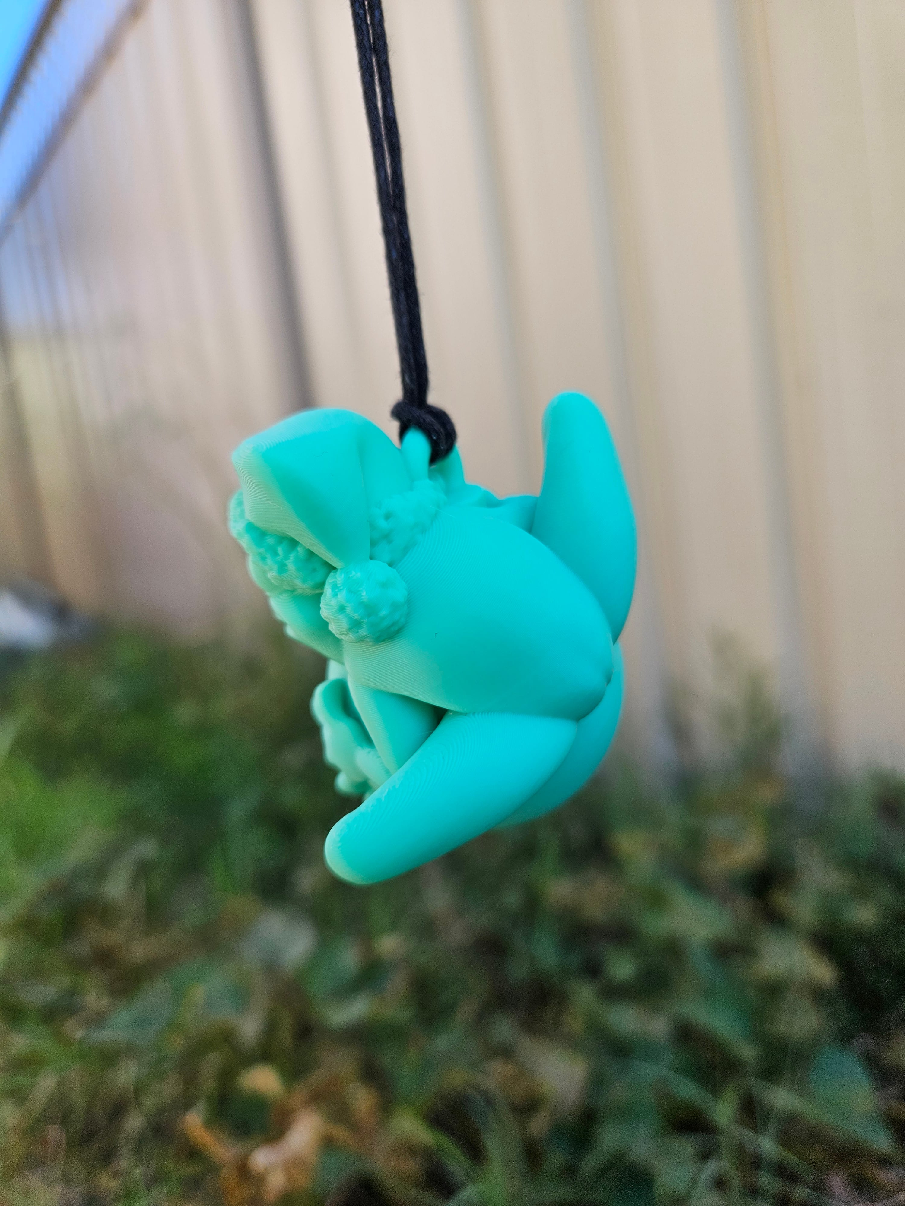 Frog Christmas Ornament 3d model