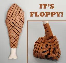 Another great floppy design by Bearded Printer!! So much fun to play with! 3d model